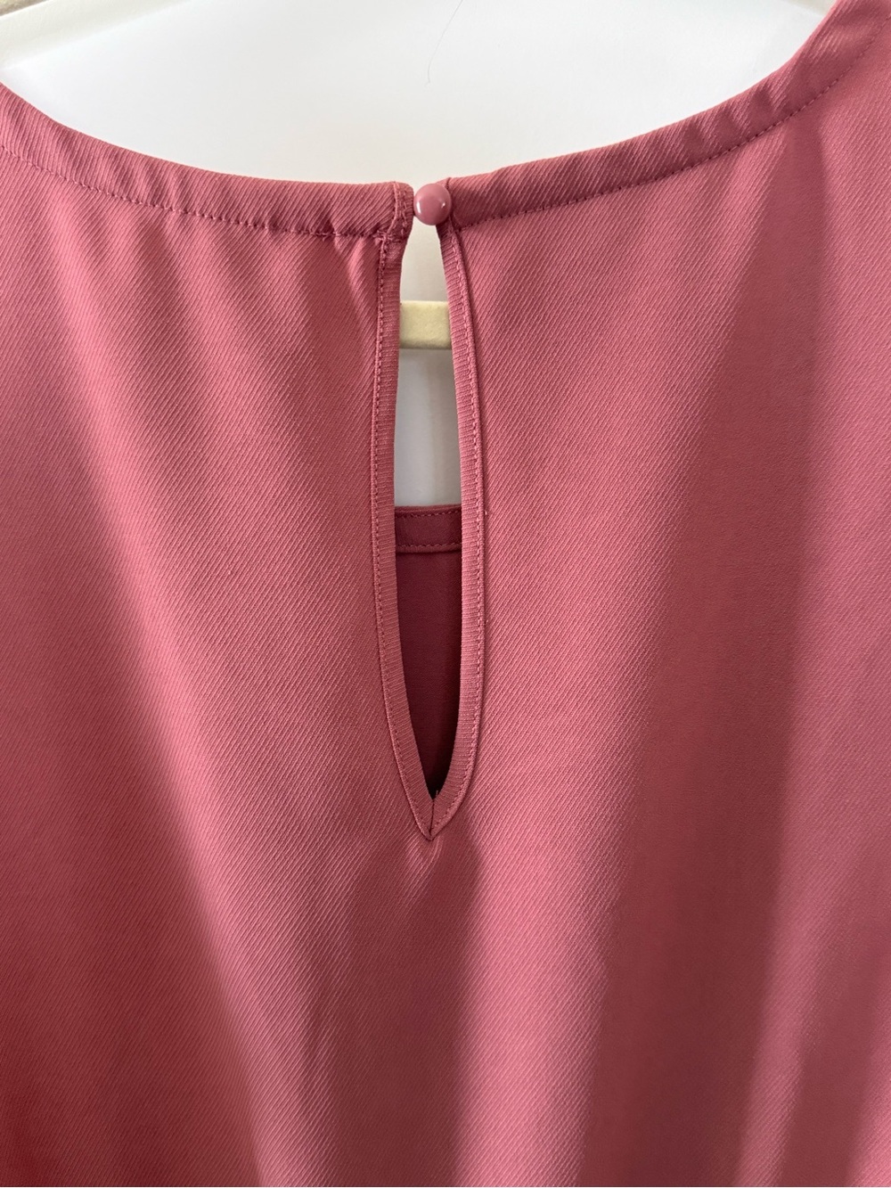 Dusty Rose Drawstring Waist Mini Dress - Picture 8 of 13
